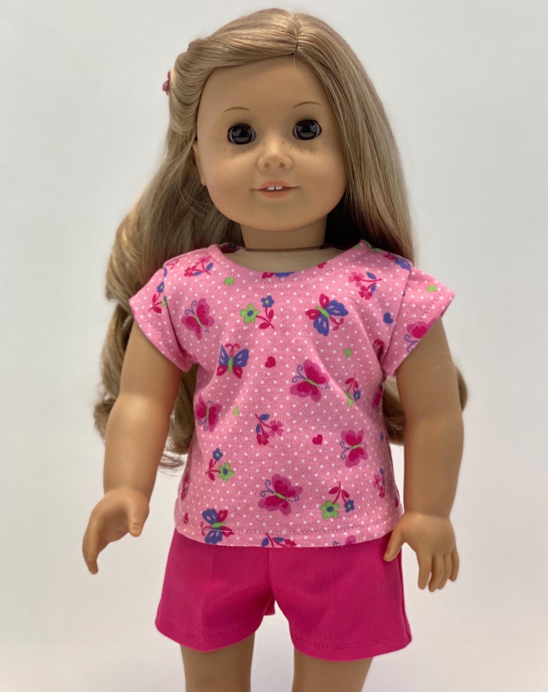 Cable Dress or Sweater for 18-inch Dolls pattern by Elaine