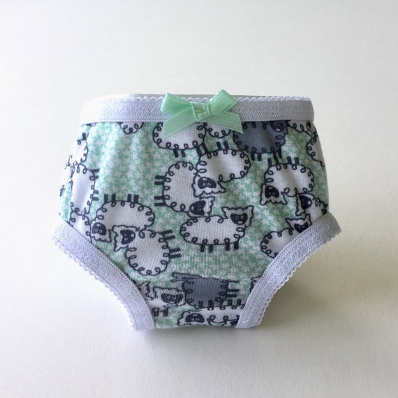Pink flowered undies panties underwear for 18/" American Girl Doll