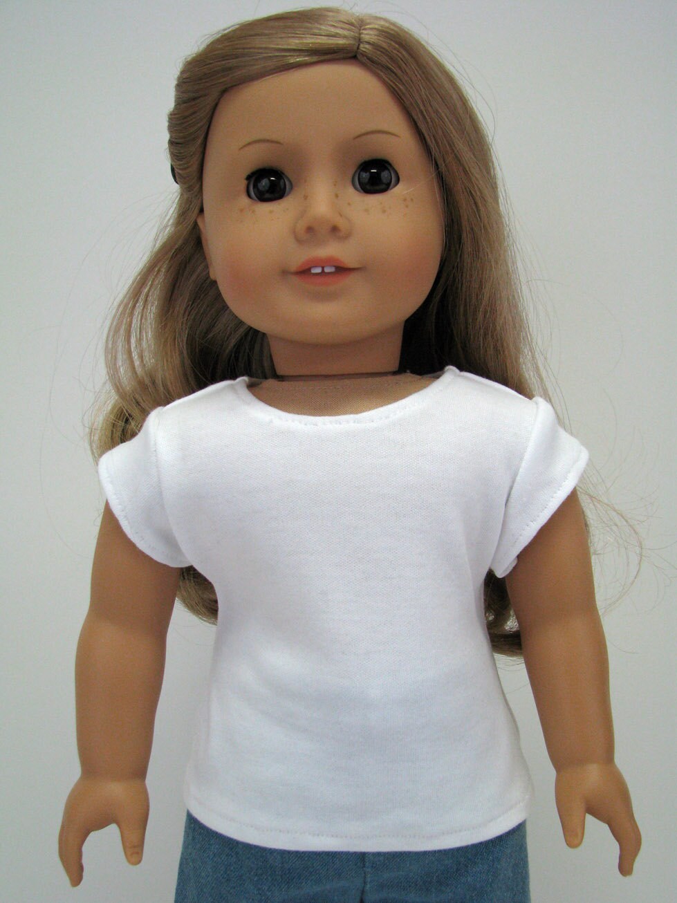 Girl Doll Clothes - 18 Inch Doll Clothes - 18 Inch Doll T-Shirt - 18" Doll Top  - Girl Doll Top - A Doll Boutique - American Handmade