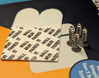 Juego de tornillos y adhesivos para sensores Simplisafe