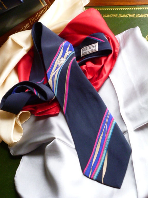 LEONARD Silk Vintage Tie