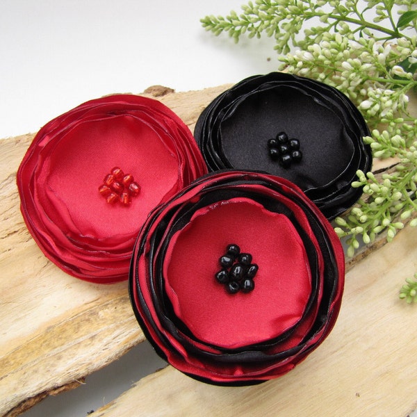 Singed Silk Flowers Etsy