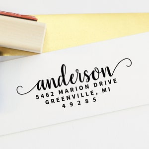 Address Stamp - Self Inking Return Address Stamp - Personalized Return address stamp self ink