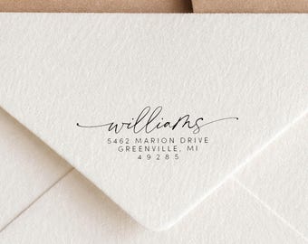 Individueller Adressstempel - Personalisierter Adressstempel - Selbstfärbender Adressstempel - Geschenk zur Hauseinweihung