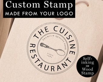 Custom bag stamp, Business packaging stamp, Custom stamp with logo, Personalized stamp for branding packaging with your logo, Self inking
