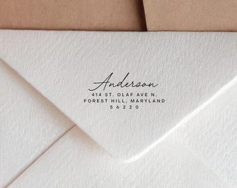 Custom Return Address Stamp - Personalized Address Stamp - Self Inking Address Stamp - Housewarming Gift