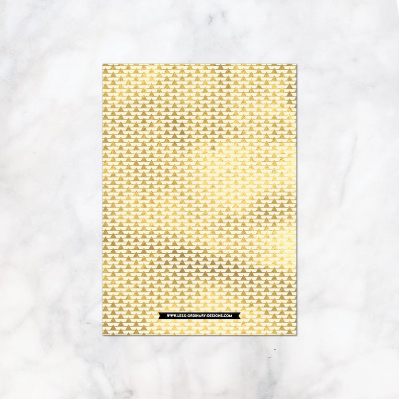 printable or printed Gold graduation announcement and graduation party invitation class of 2019 graduation photo card