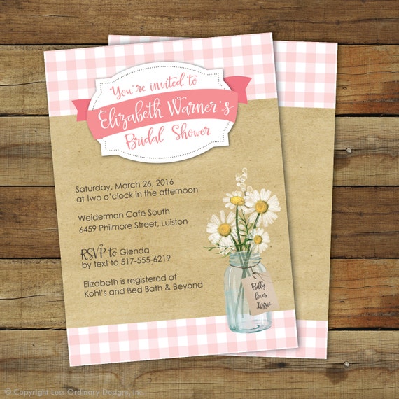 Picnic Bridal Shower Invitations 5