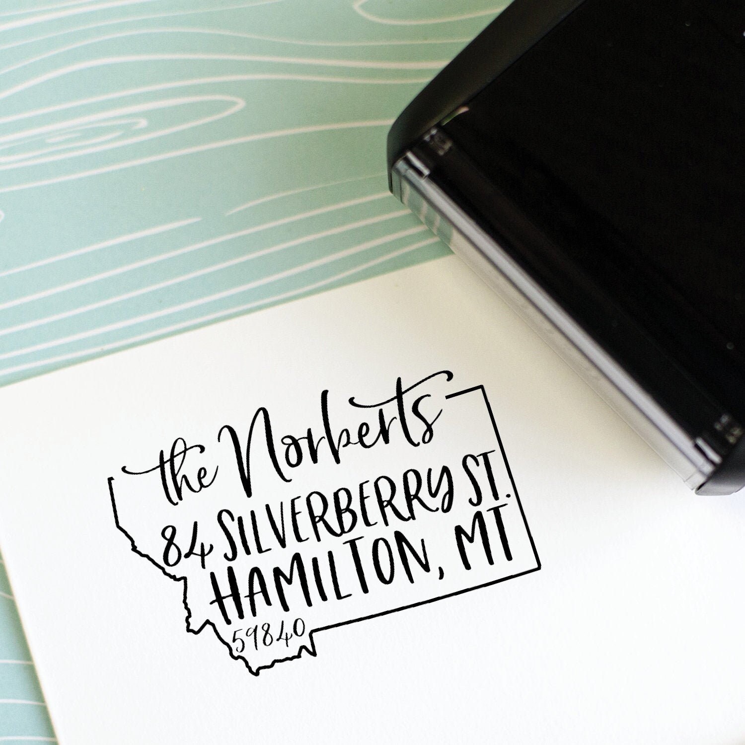 Address Stamp - Self Inking Return Address Stamp - rubber stamp - Custom  and Personalized Stamp, Housewarming gift