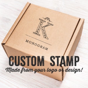 Business Branding Stamp - Custom Logo, Personalized Packaging, Self-Inking and Rubber Options for Bags & Boxes