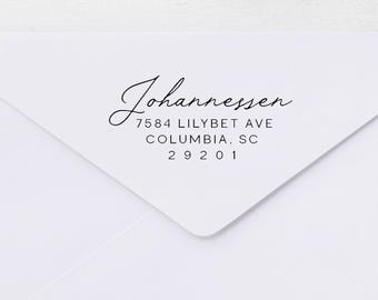 Custom Return Address Stamp - Personalized Address Stamp - Self Inking Address Stamp - Housewarming Gift
