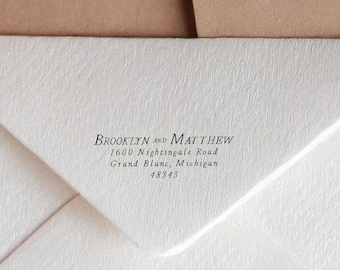 Custom Return Address Stamp, Self Inking Return Address Stamp, Personalized Address Stamp, Wedding Invitation Stamp, Housewarming Gift