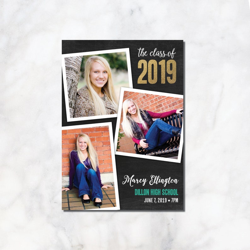 8 GRADUATION INVITATIONS OVERNIGHT SHIPPING ...