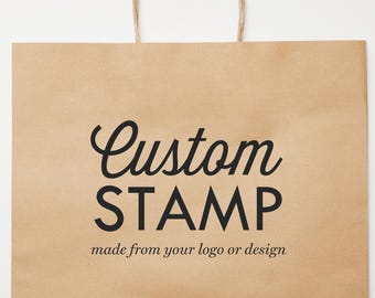 Individuelles Logo Stempel, Marketing Stempel, Business Logo Stempel, Holz Business Stempel