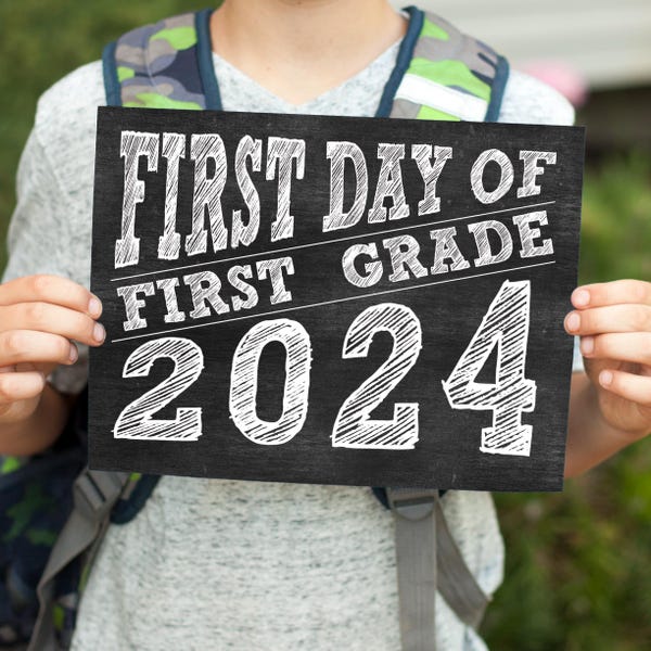 First Day of School Chalkboard - Il 600x600.6161498830 F37i 