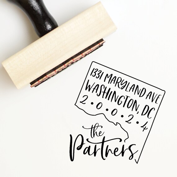 Address Stamp - Self Inking Return Address Stamp - rubber stamp - Custom  and Personalized Stamp, Housewarming gift