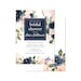 Blush and Navy Bridal Shower Invitation - pink and blue wedding Shower Invite - printable or printed invitations 