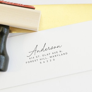 Custom Return Address Stamp - Personalized Address Stamp - Self Inking Address Stamp - Housewarming Gift