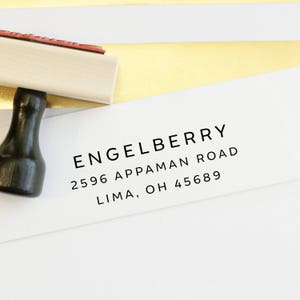 Address Stamp gift - Christmas Gifts for him - Self Inking Return Address Stamp - new home gift