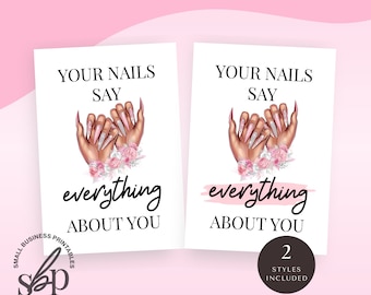 Nail Room Sign, Printable Nail Salon Signs, Nail Tech Gifts, Nail Quotes,  Nail Tech Wall Art, Pink esthetician Art, Manicurist salon decor