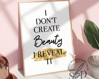 Skincare Quotes, Beauty Salon Decor, esthetician decor, skincare wall art, esthetician wall art, Gold Wall Art, Spa Decor, Salon wall art