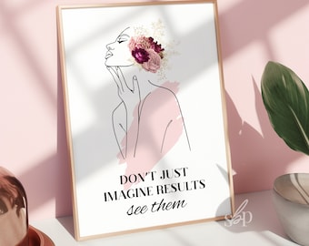 Citas sobre el cuidado de la piel, decoración de la sala de la clínica láser, decoración de esteticista, arte de pared para el cuidado de la piel, arte de pared de salón, arte de pared de esteticista, arte de pared imprimible