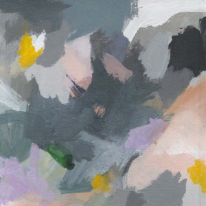 original abstract painting, abstract painting, works on paper, a landscape changing