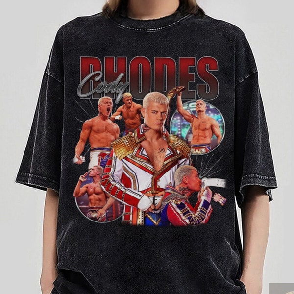 Vintage Cody Rhodes TShirt, Cody Rhodes Sweatshirt, American Professional Wrestler Tee For Man and Woman Unisex Shirt