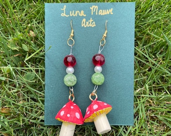 Amanita Dangly Earrings