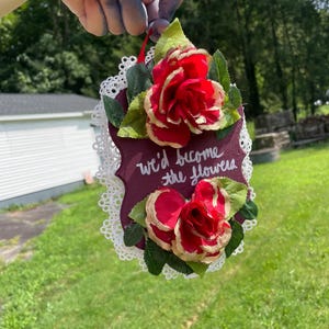 We’d Become The Flowers - A Hozier-Inspired Floral Art Piece