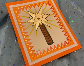 Morning Star - An Original Drawing