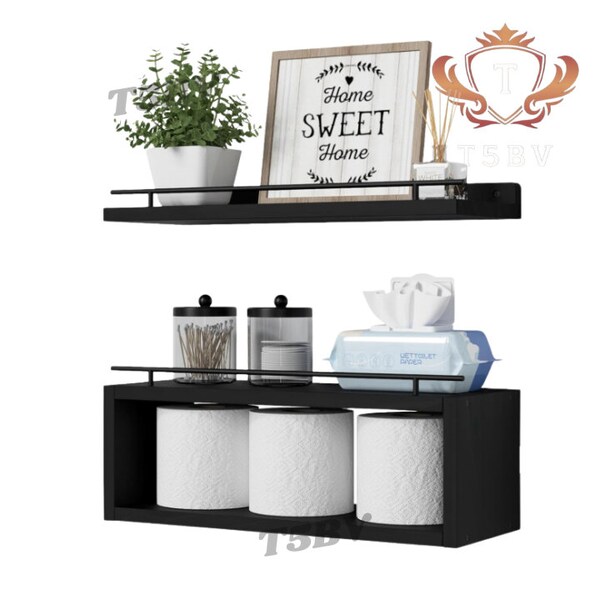 Wood Shelves for Bathroom - Etsy