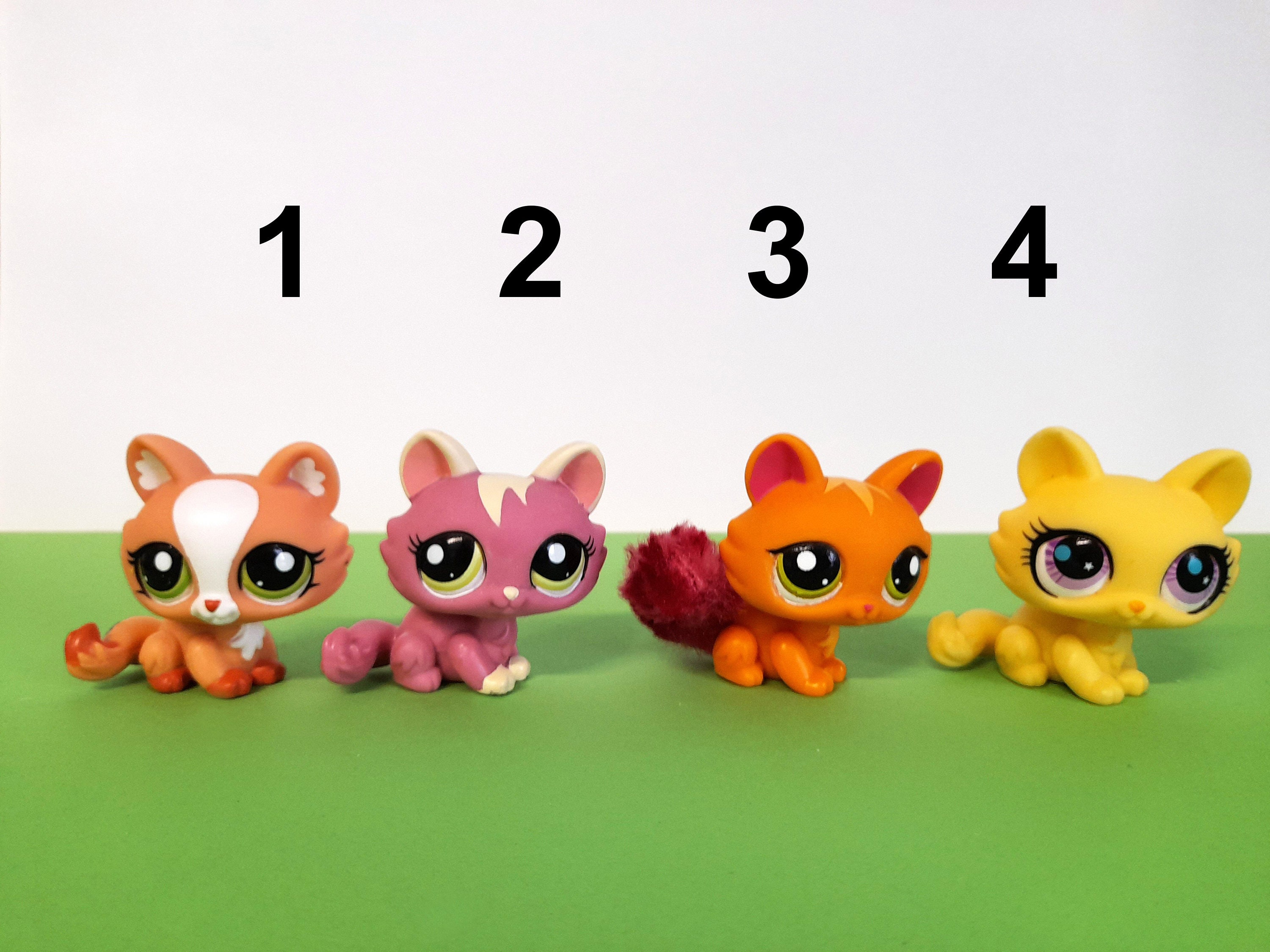 Littlest Pet Shop Cat Kitten #1868 #1900 #2576 #2775 Hasbro