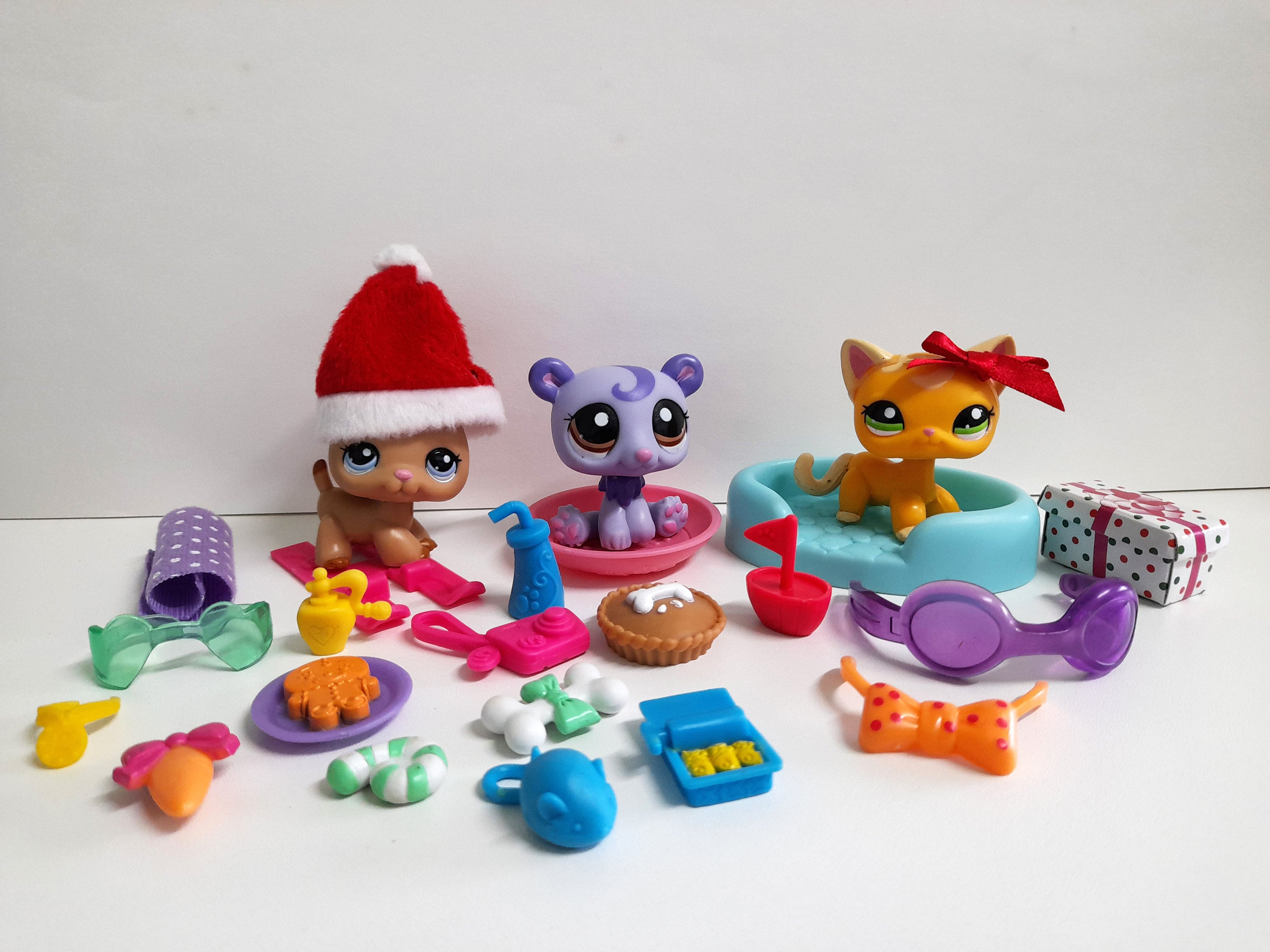 Littlest Pet Shop Advent Calendar 2011 Complete #2194 #2195 #2196