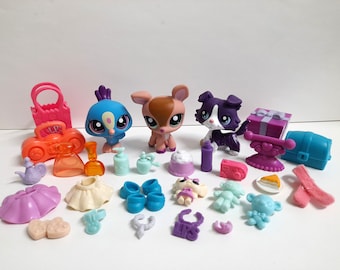 Calendrier de l'Avent Littlest Pet Shop 2010 complet #1676 #1677 #1678 Hasbro LPS