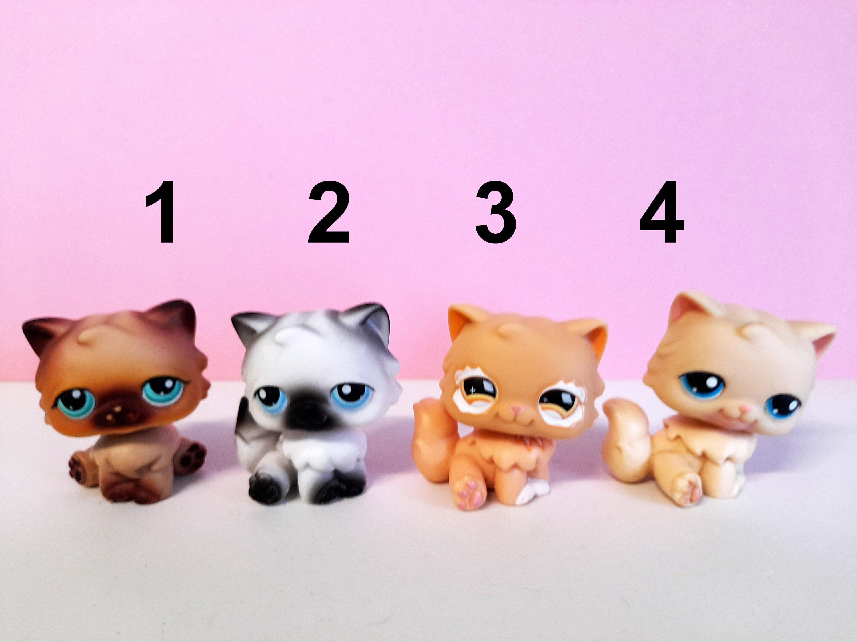 Littlest Pet Shop Cat Kittens #22 #60 #490 #380 Hasbro Authentic