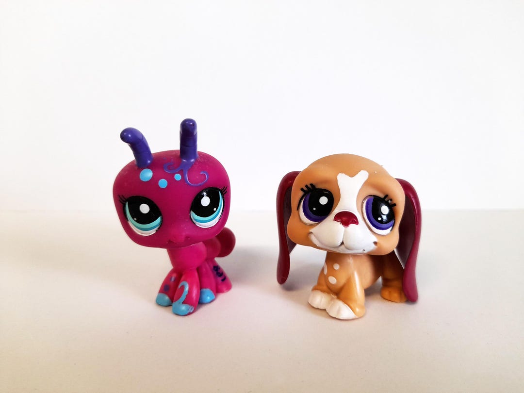 Littlest Pet Shop – Basset Hound #1785 #1465 – Authentique LPS – Occasion