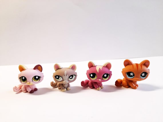 Littlest Pet Shop Cat Kitten #1489 #1370 / 1505 #1900 #649 Hasbro