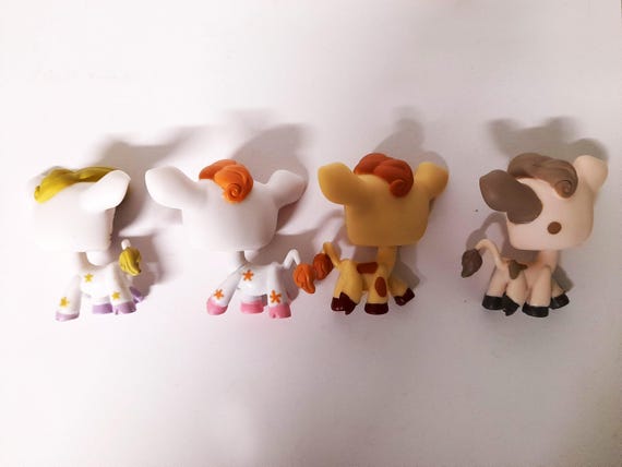 Littlest Pet Shop #876 Pig #877 Cow #878 Kitty Cuddliest Lot de 3 sous Littlest Pet Shop #876 Pig #877 Cow #878 Kitty Cuddliest Lot de 3 sous