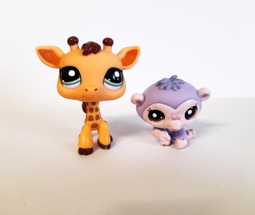 Littlest Pet Shop #2049 Girafe - Exclusive Française RARE - Authentique Hasbro