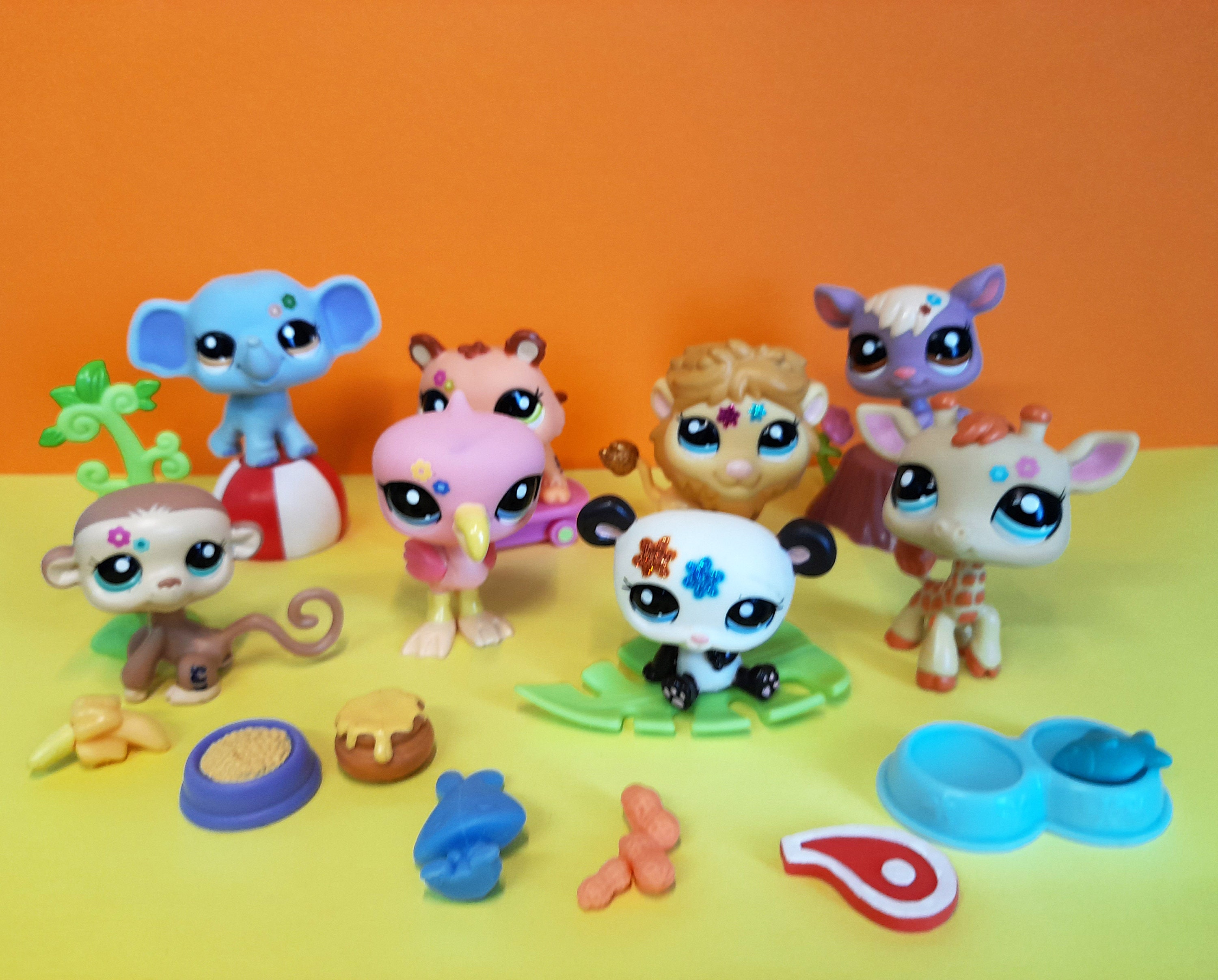 Lot de 8 petshop Zoo : #2220 #2221 #2222 #2223 #2224 #2225 #2226
