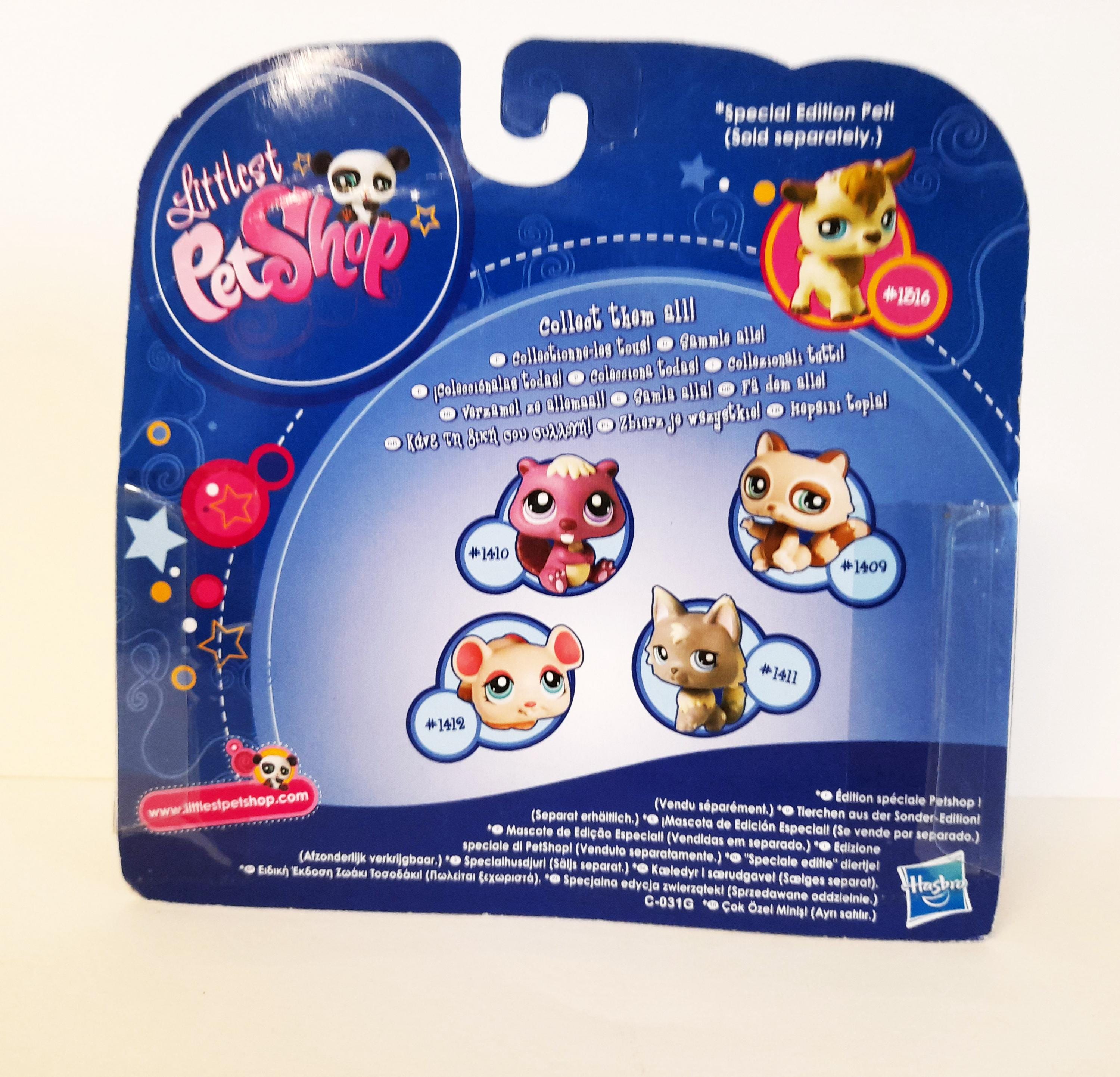 Lps Raccoon Littlest Pet Shop Raccoon #1409 Beaver #1410 โข New LPS Vintage Hasbro ...
