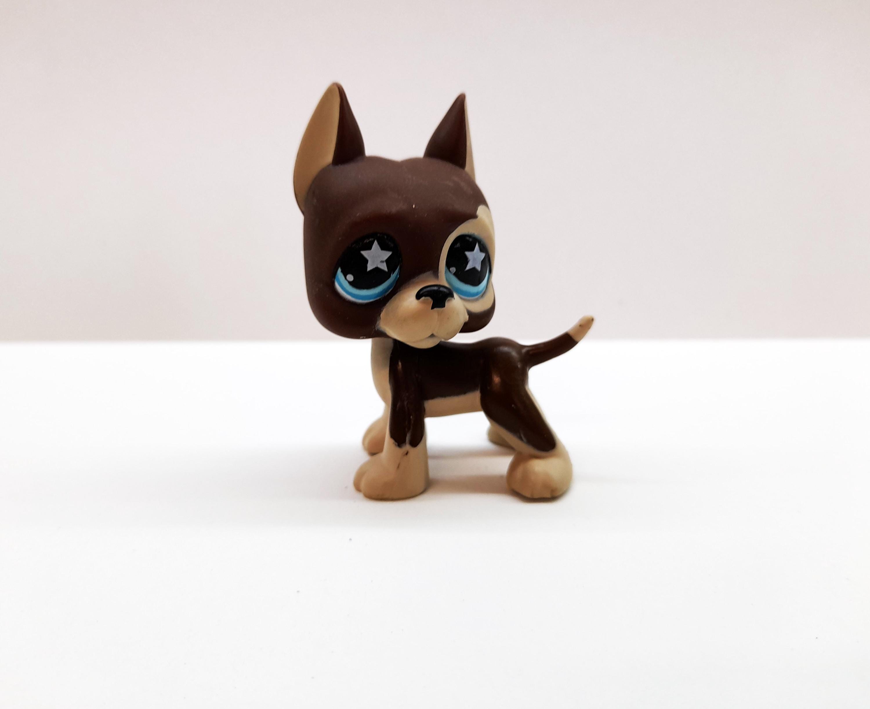 Authentic Littlest Pet Shop #817 Great Dane Dog / Original