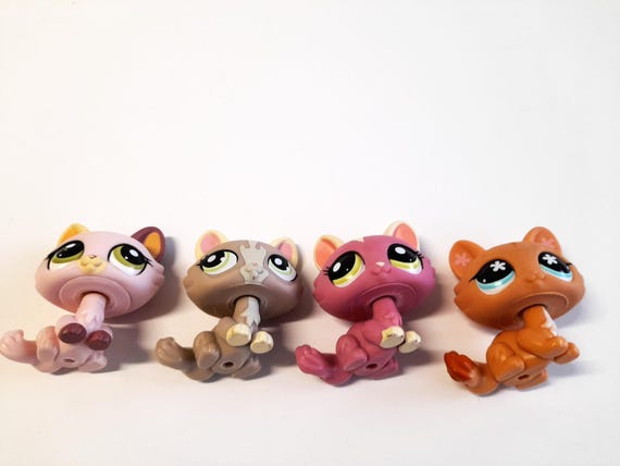 Littlest Pet Shop Cat Kitten #1489 #1370 / 1505 #1900 #649 Hasbro