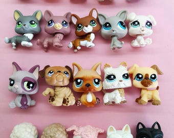 Figurine Little Pet Shop LPS – Chien Husky N°68 – Occasion – Univers Hasbro
