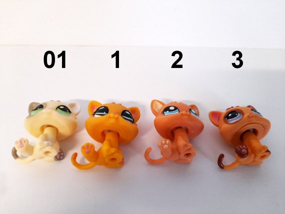 Littlest Pet Shop Cats Kitten #1074 #1053 #1371 #2414 Hasbro