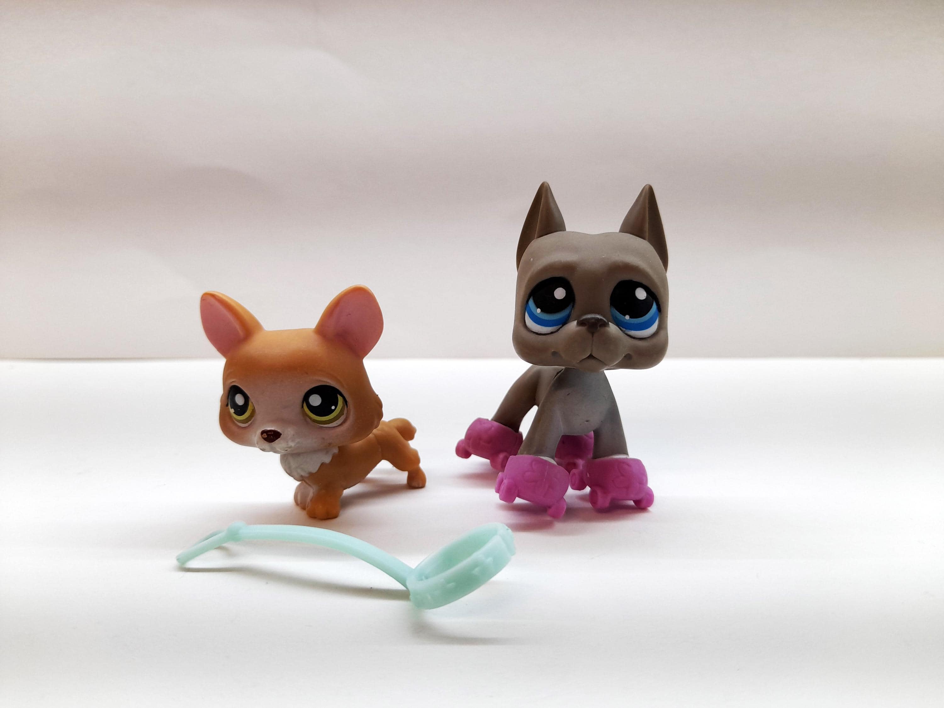 Authentic Littlest Pet Shop #184 Great Dane Dog / Original