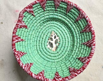 Christmas basket - handmade basket