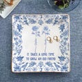 Personalized Jewelry Dish Gifts for Besties, BFF, Soul Sister, If Besties Were Flowers I'd Pick You, Custom Birth Month Flower with Name product logo