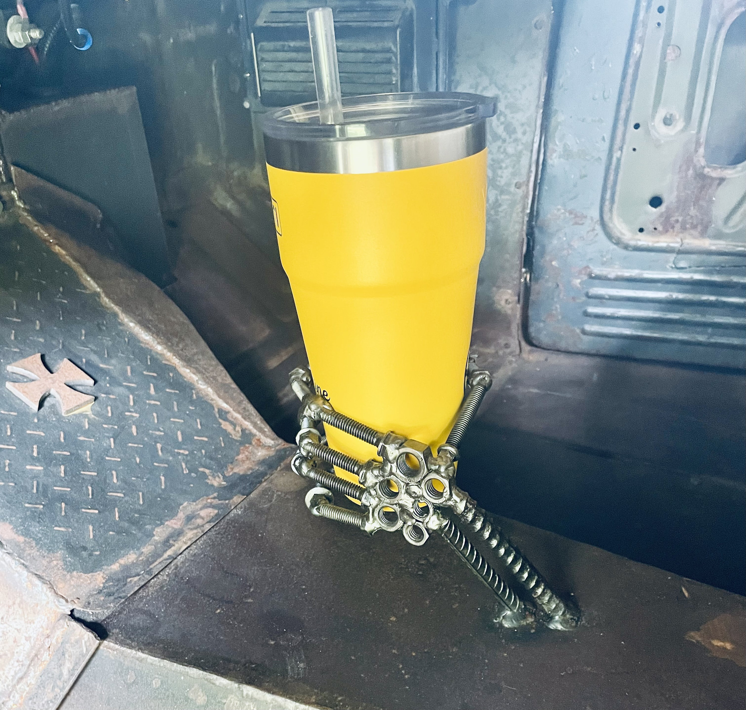 Rat Rod Parts Metal Art Skelton Hand examples of Previous Custom Pieces